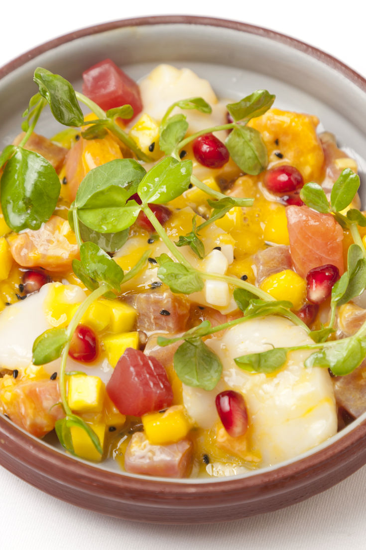 Scallop and Tuna Ceviche Recipe Great British Chefs