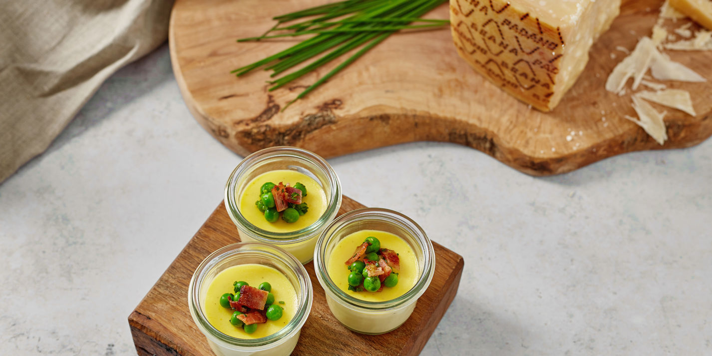 Grana Padano Custard Canapé Recipe - Great British Chefs