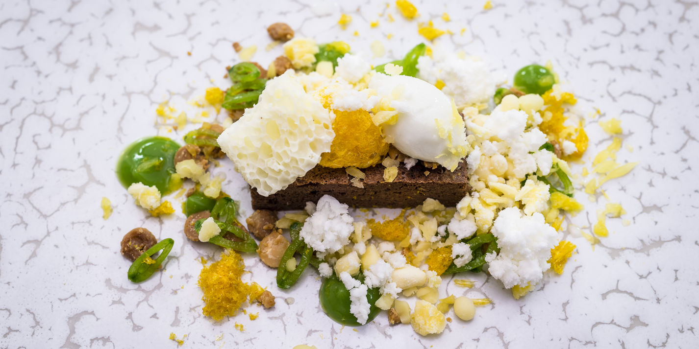 Chocolate, Sugar Snap and Orange Dessert Recipe - Great British Chefs-image