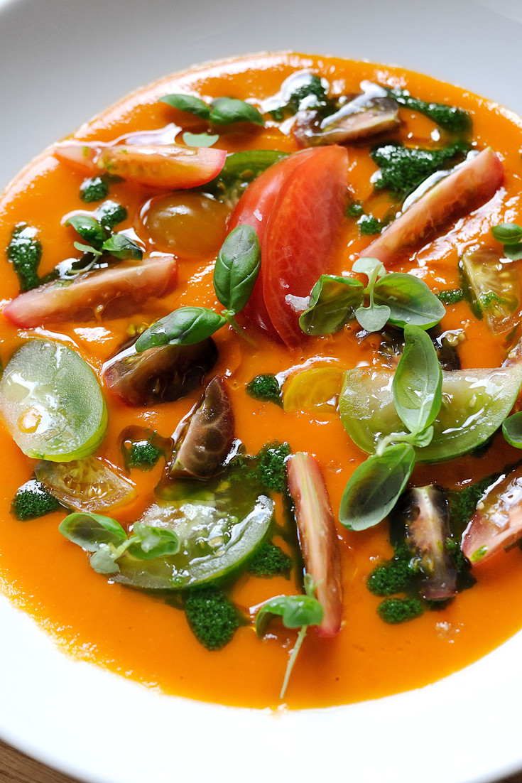 Cherry Tomato Gazpacho Recipe - Great British Chefs