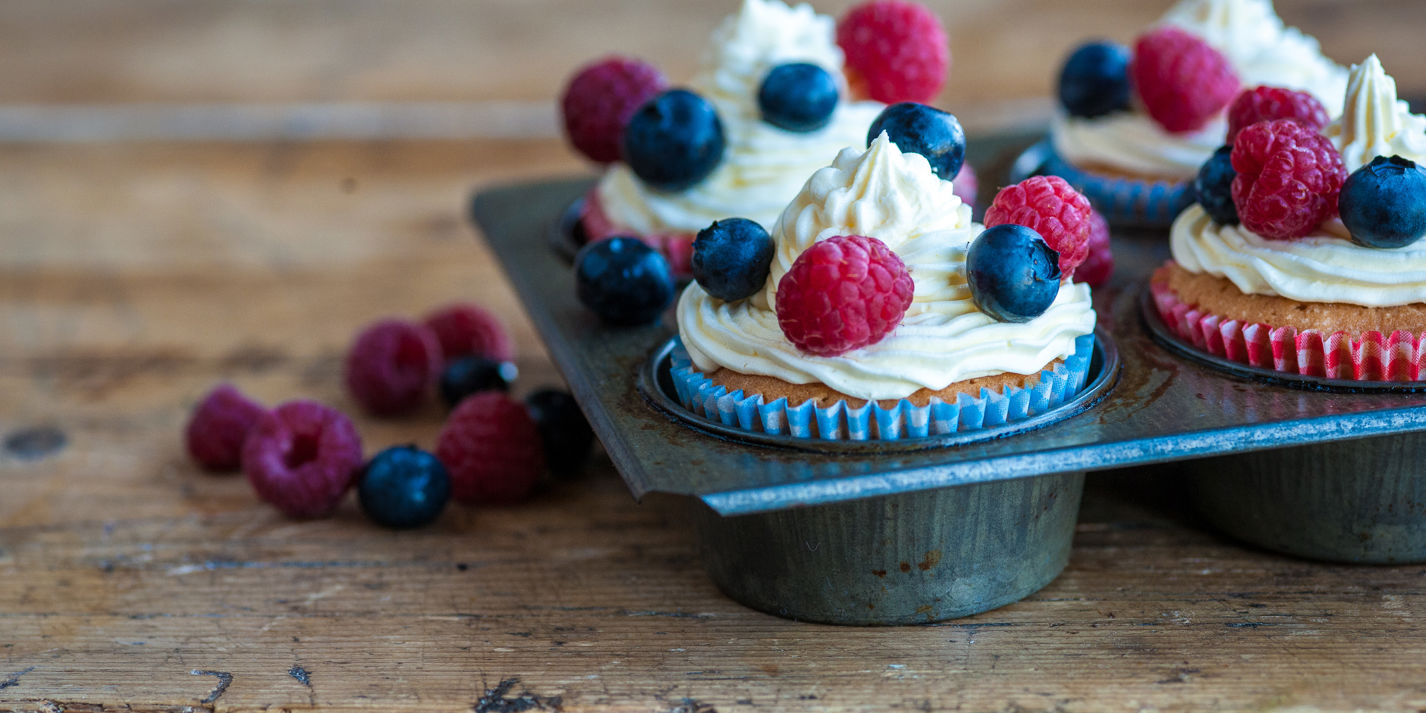 Victoria Sponge Cupcakes Recipe - Kids Recipes - Great British Chefs