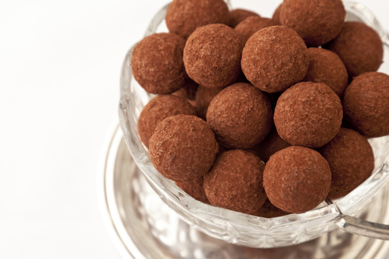 Coffee and Kahlúa bon-bons