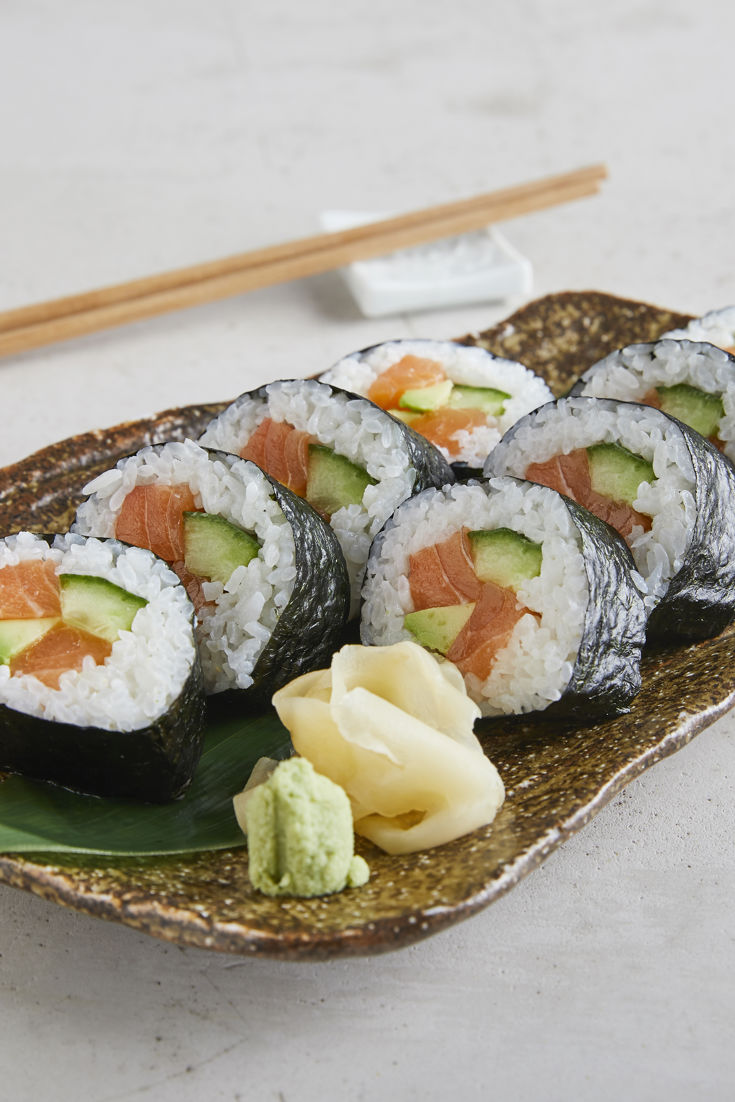 Salmon Futomaki Recipe - Great British Chefs