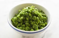 Crushed minted peas recipe