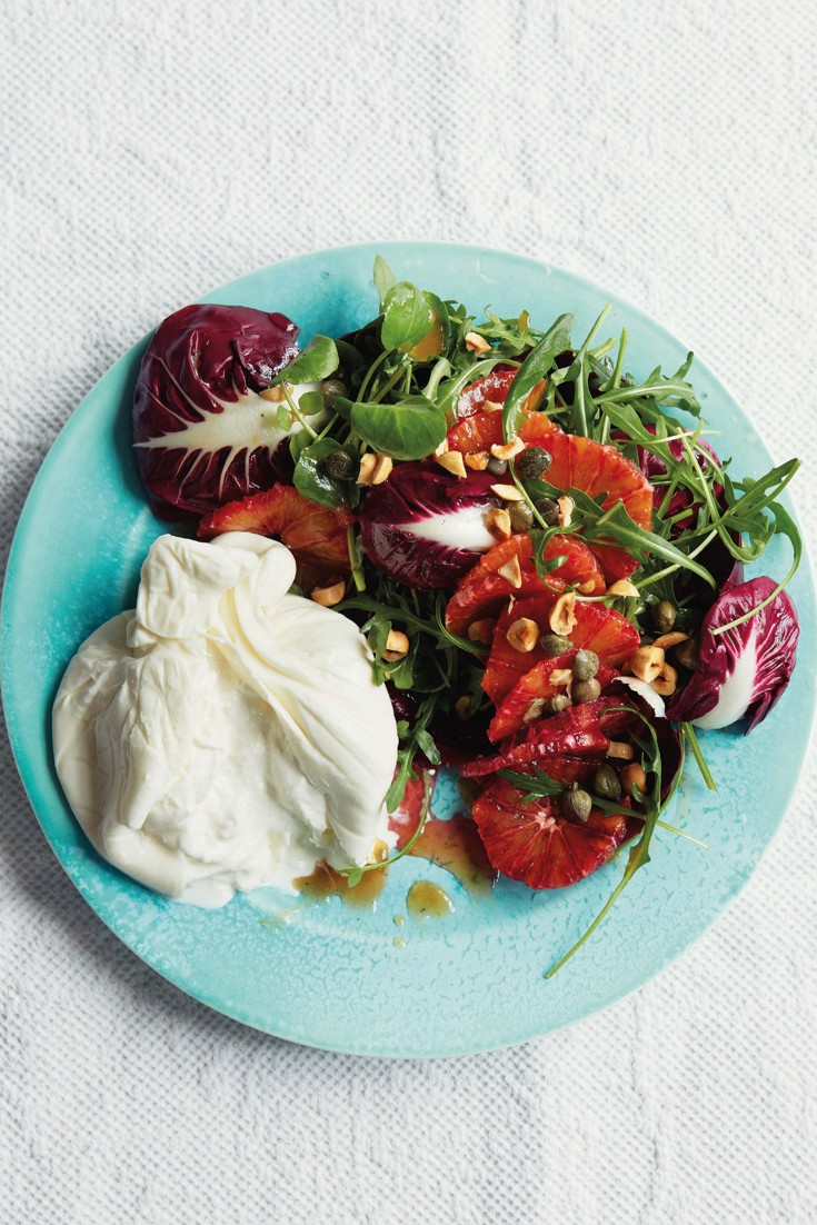 Burrata and Blood Orange Salad Recipe - Great British Chefs