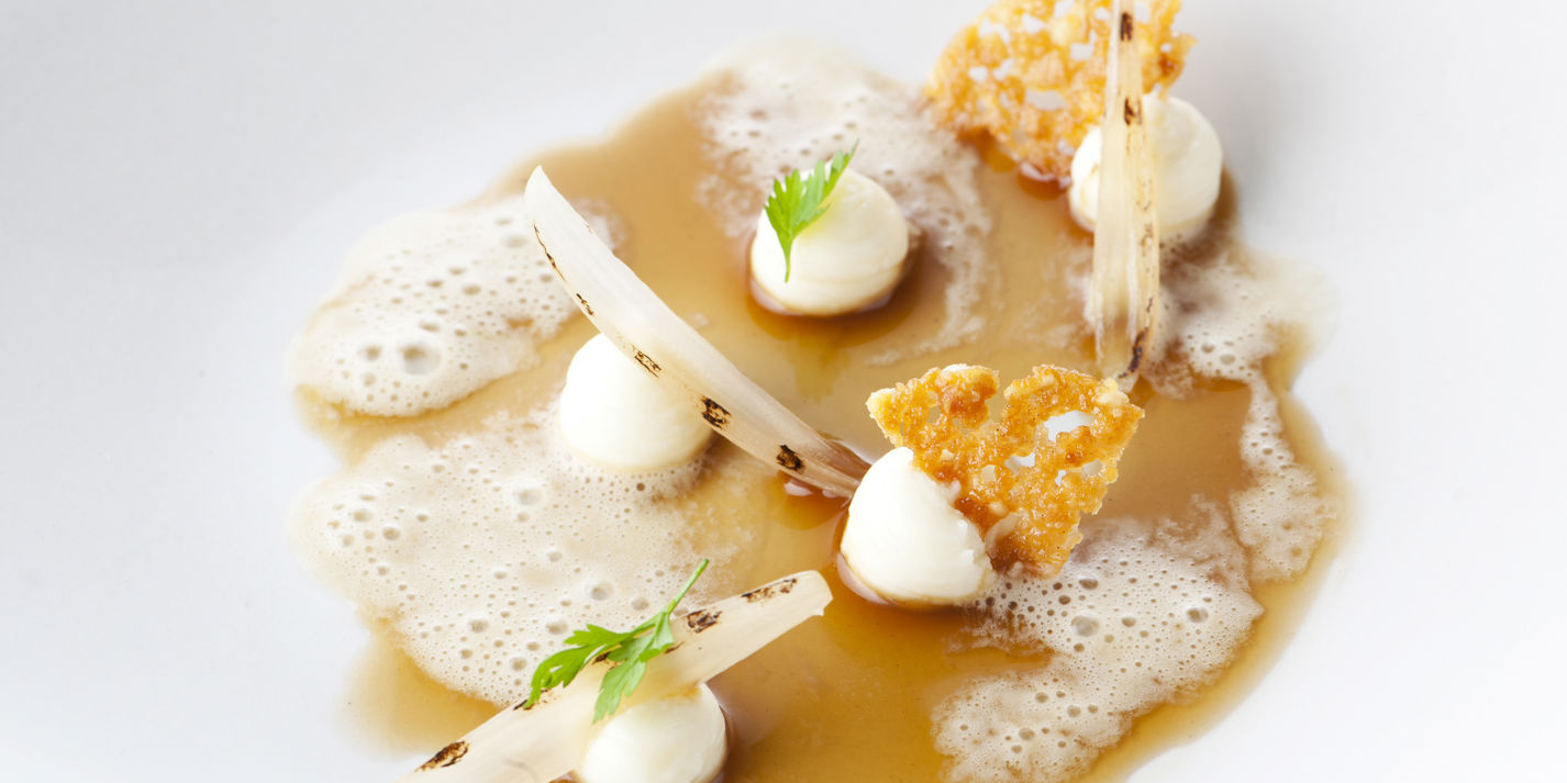 Beef Bouillon Recipe with Cobnuts - Great British Chefs