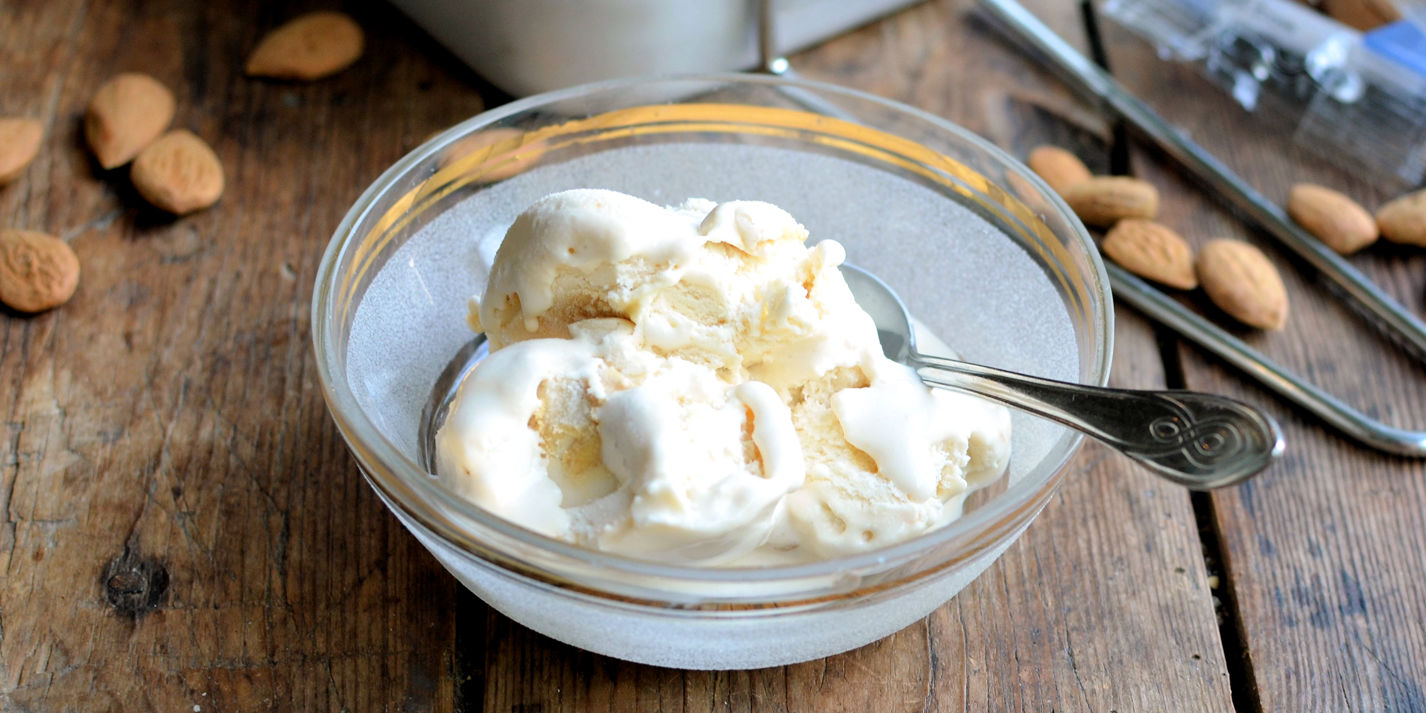 Dairy free almond ice cream