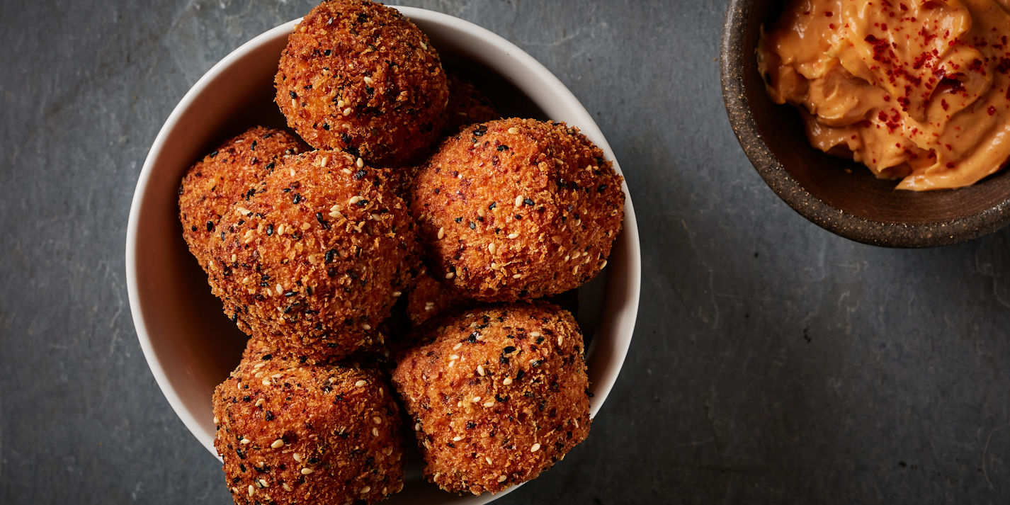Cheese and Kimchi Croquettes Recipe Great British Chefs