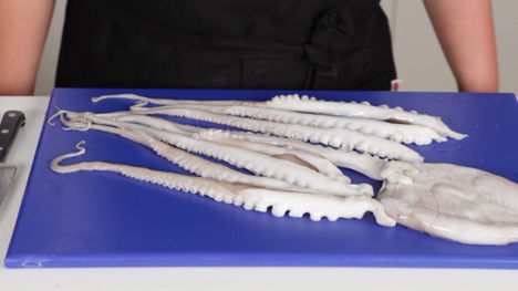 How to section an octopus