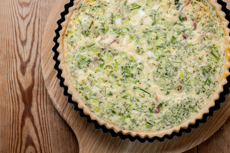 How to make a quiche