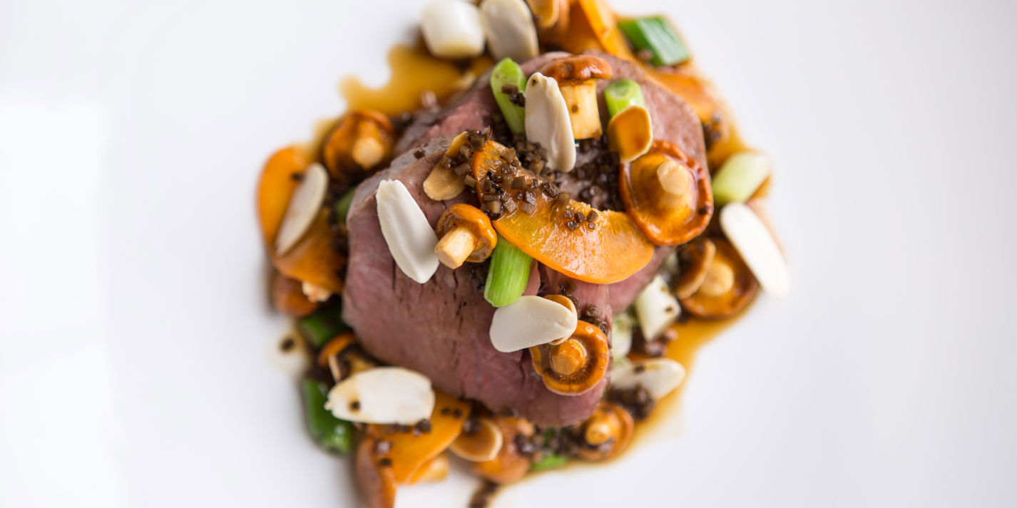 Veal and Truffle Recipe with Girolle Mushrooms - Great British Chefs