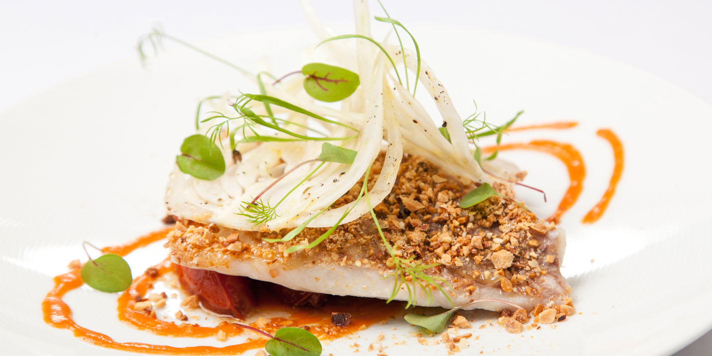Crusted Sea Bream Recipe - Great British Chefs
