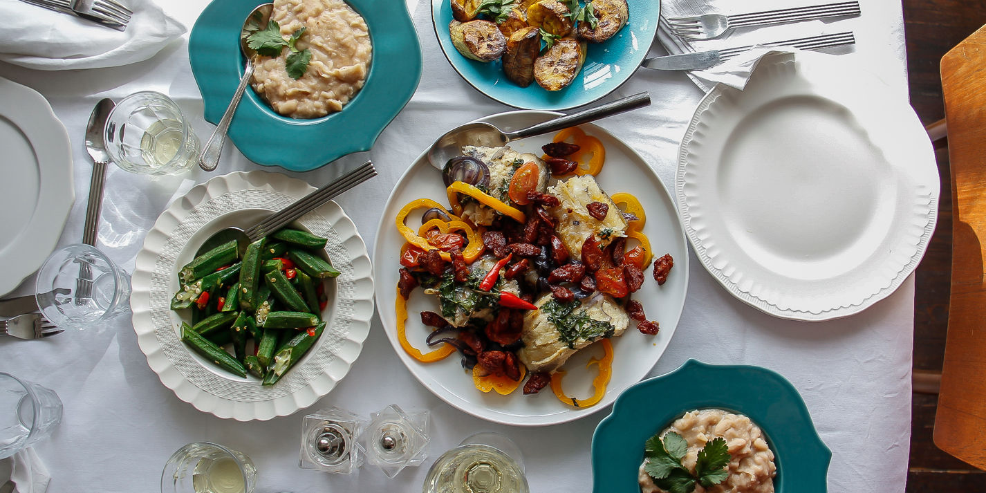 Salt cod and chorizo casserole recipe - Great British Chefs