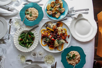 Salt cod and chorizo casserole