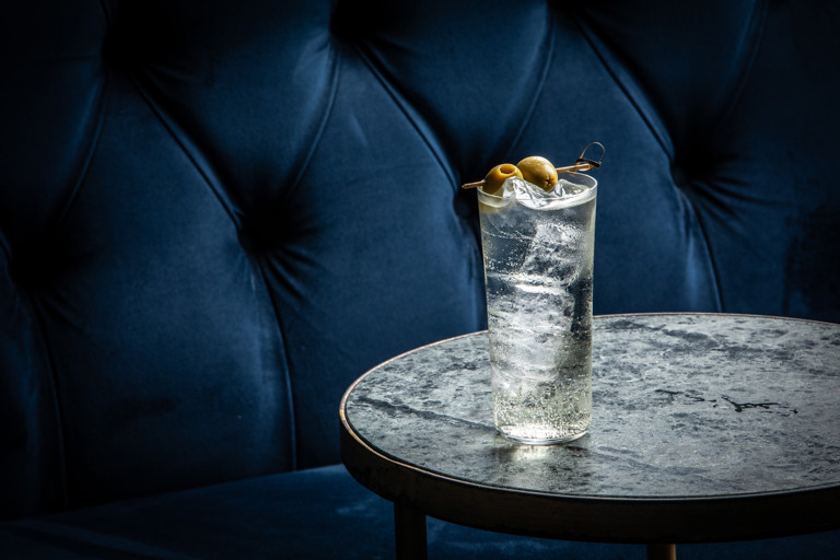 Mediterranean Americano highball