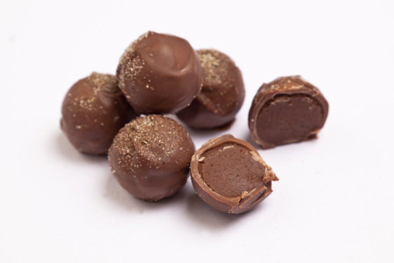 Gingerbread-spice ganache