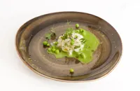 Cuttlefish and peas