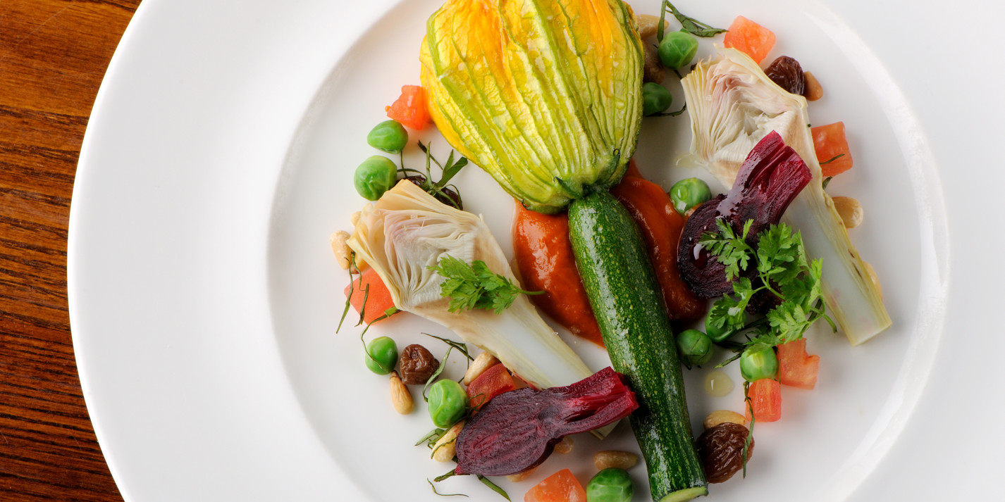 Stuffed Courgette Flowers Recipe Great British Chefs