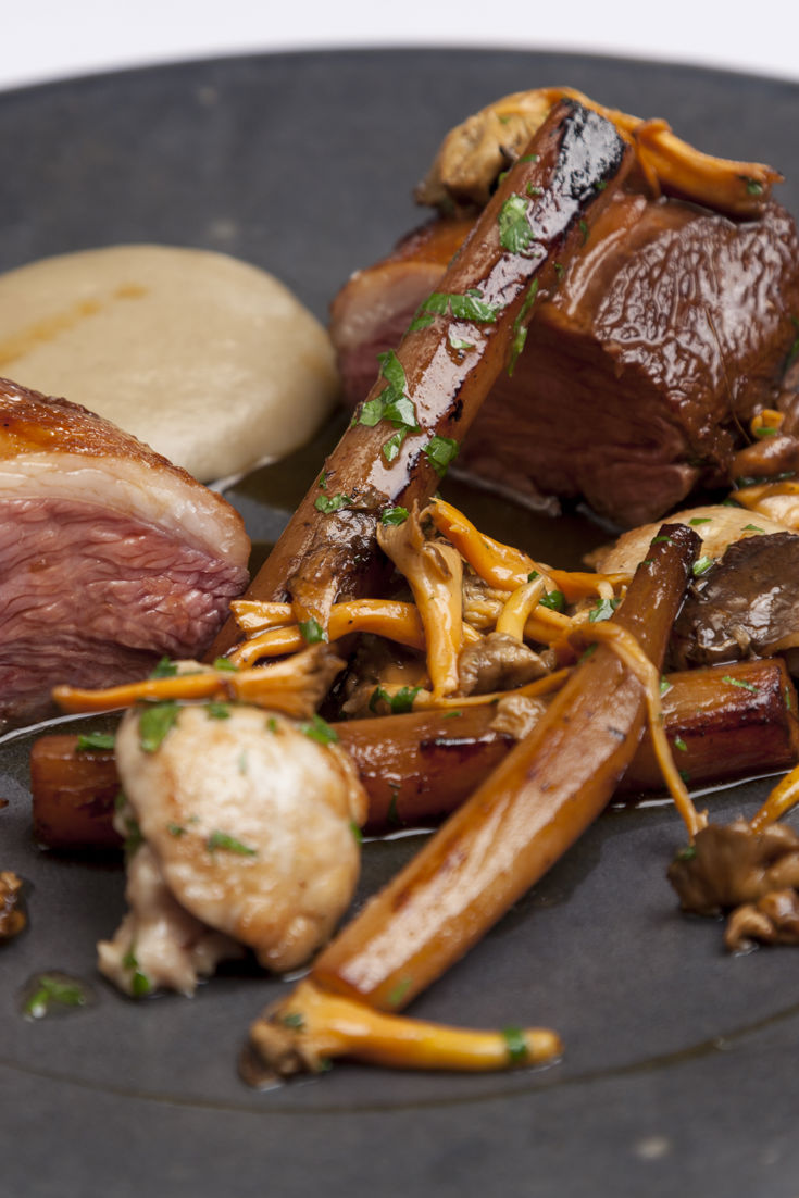 Lamb Rump with Salsify Recipe - Great British Chefs