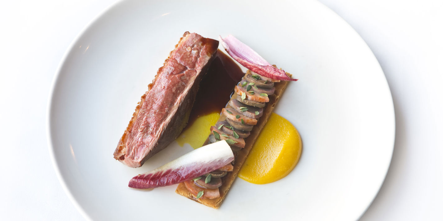Duck Breast with Orange Purée Recipe - Great British Chefs