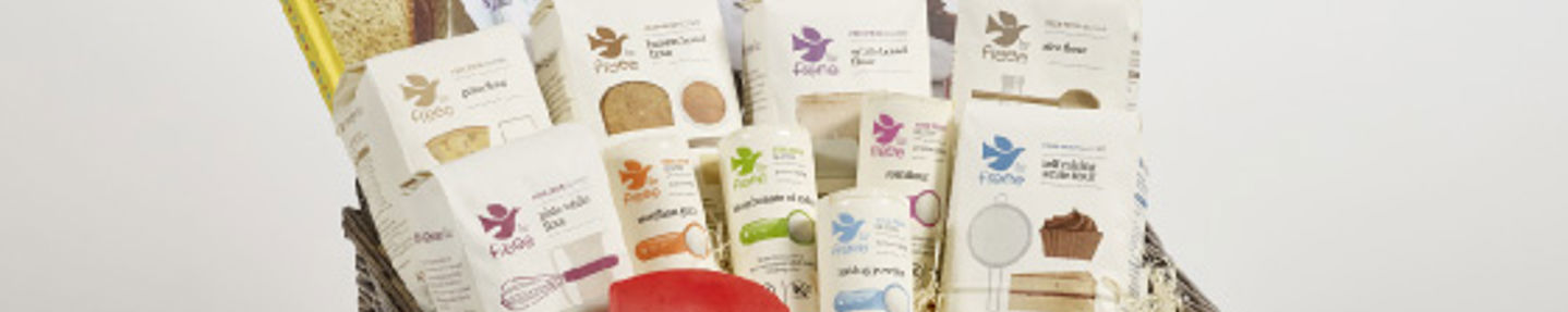 Win one of three gluten free luxury hampers Courtesy of FREEE by Doves Farm