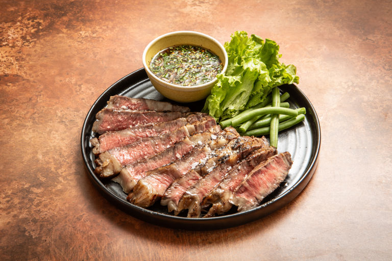 'Crying tiger' rib-eye steaks