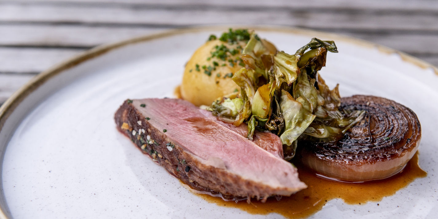 Duck with Sauerkraut Potato Dumplings Recipe - Great British Chefs