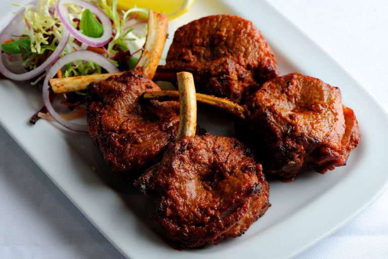 Peshwari lamb kebab
