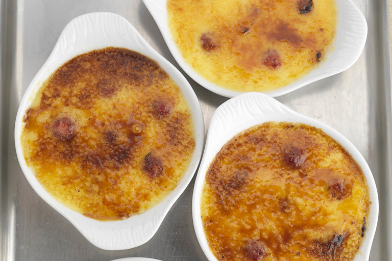 Raspberry & Lavender Crème Brûlée Recipe - Great British Chefs