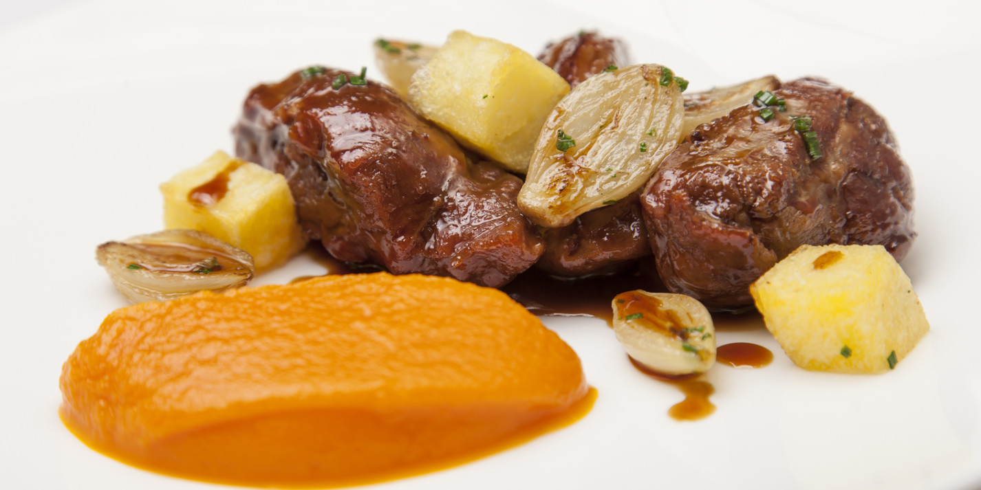 Beer Braised Pork Cheek Recipe Great British Chefs