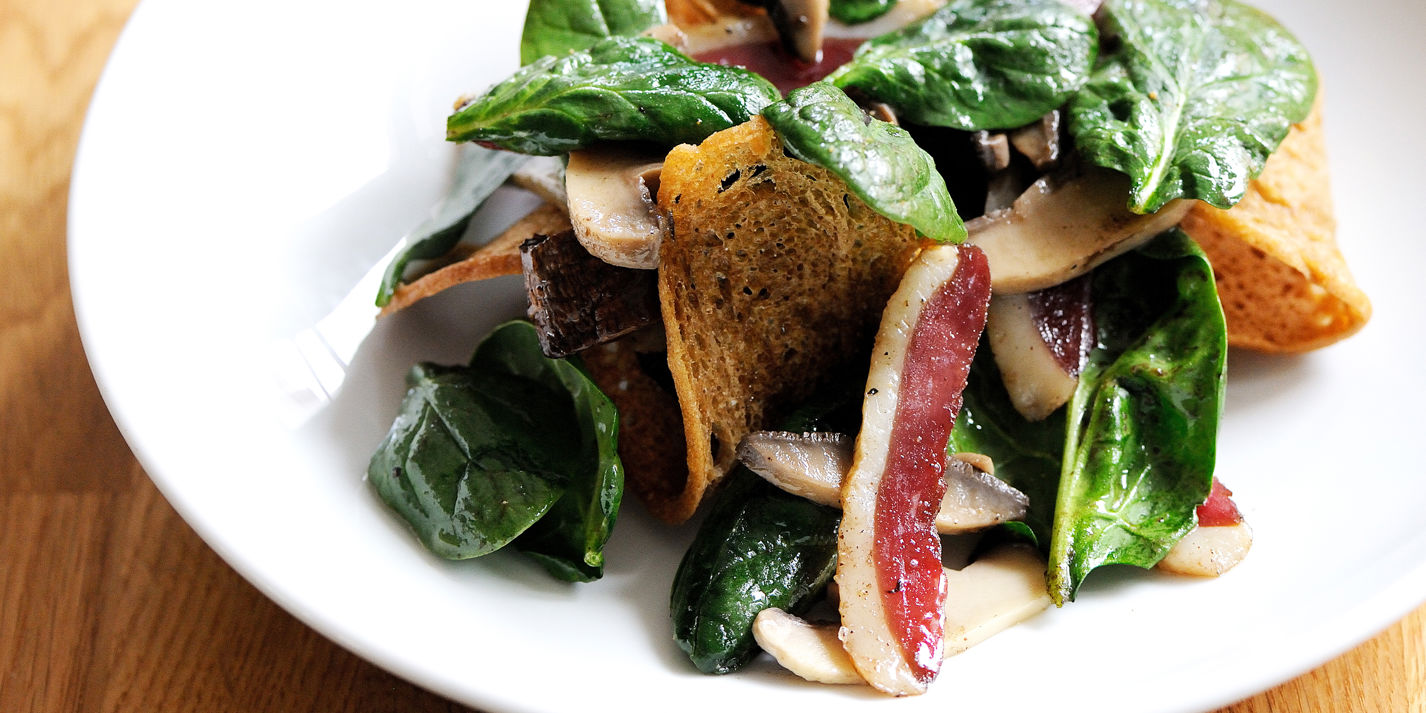 Tom Aikens&#039; elegant smoked duck salad recipe is perfect for any se...