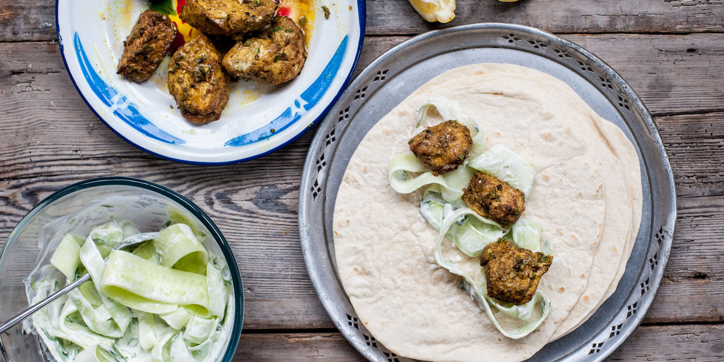 Chicken tikka wraps
