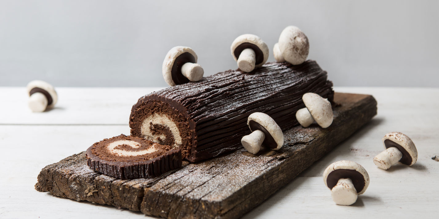Chocolate & Salted Caramel Mini Yule Logs - Our recipe with photos -  Meilleur du Chef