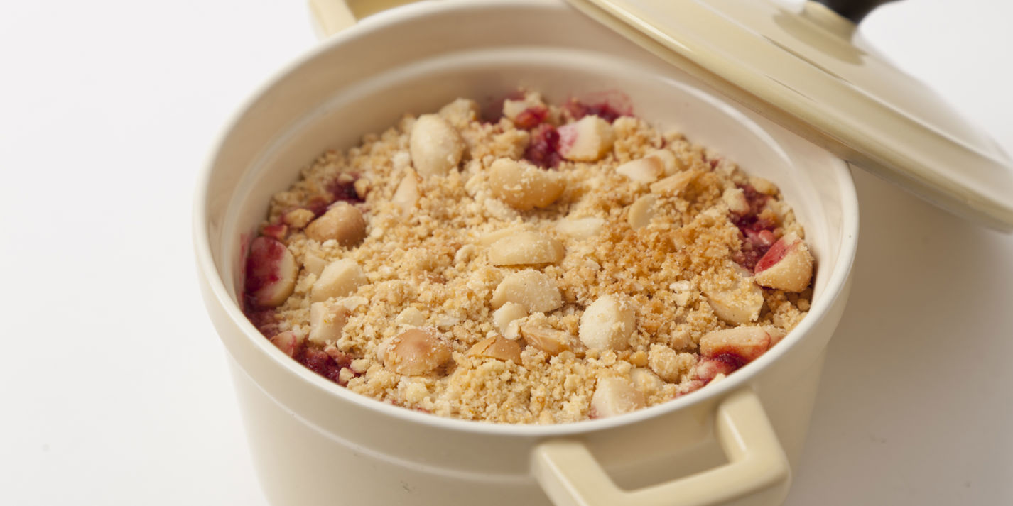 Apple and Blackberry Crumble Recipe - Great British Chefs
