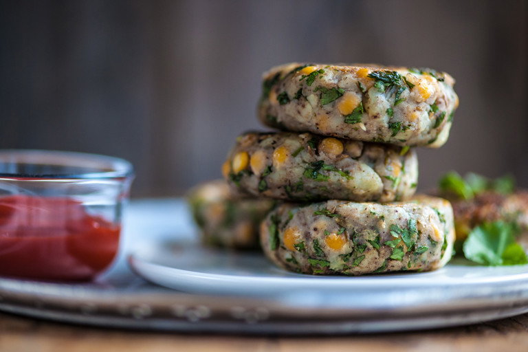 Indian potato cakes