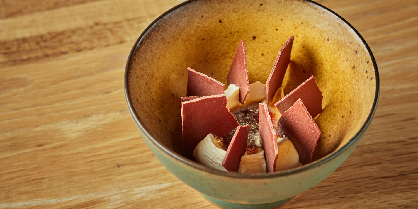 Vanilla and Pumpkin Seed Miso Ice Cream Recipe - Great British Chefs