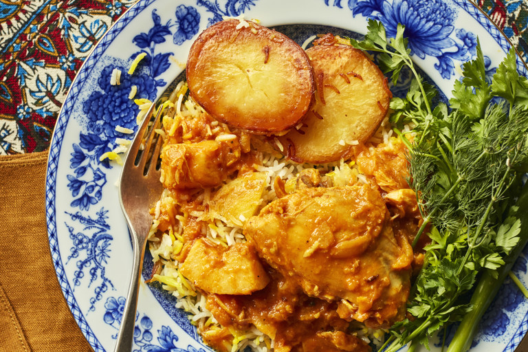 Quince khoresh – Iranian quince & chicken braise