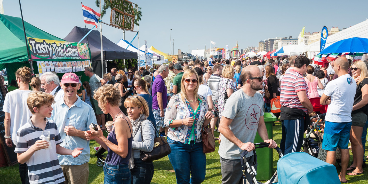 Behind the scenes at Brighton Food Festival Great British Chefs