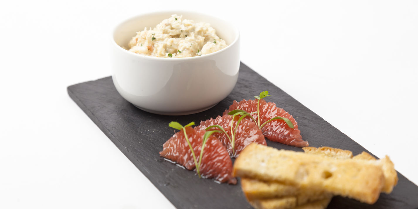 Crab Dip Recipe With Pink Grapefruit Mayonnaise - Great British Chefs