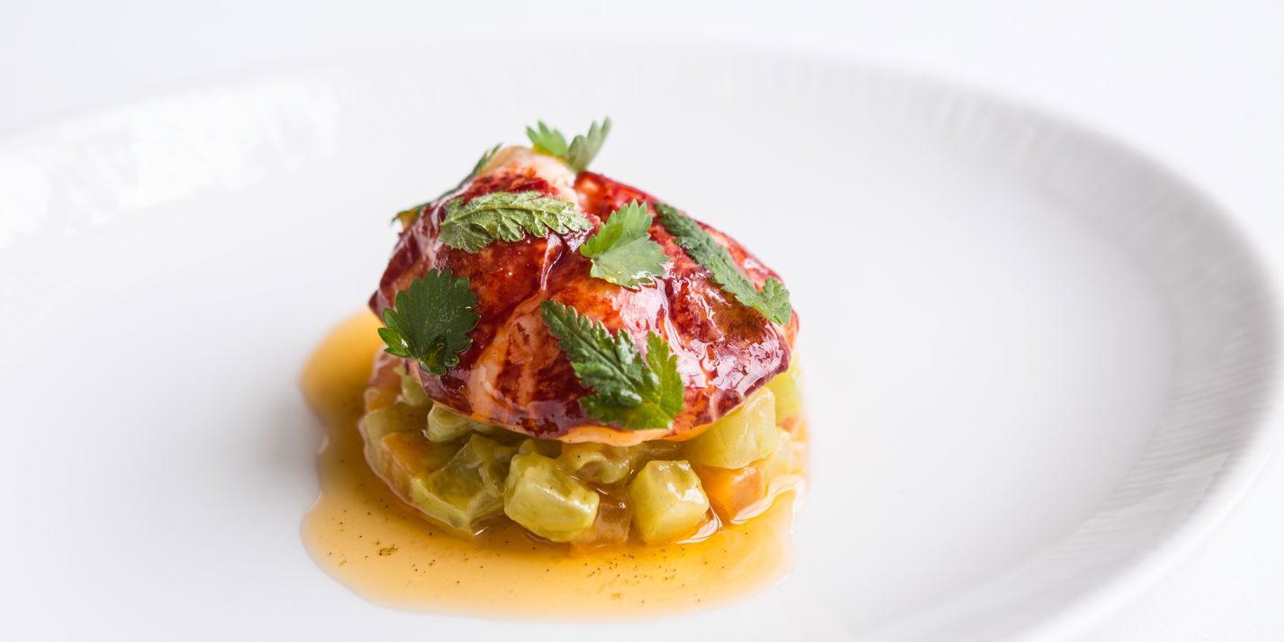 Lobster Recipe with Vanilla Butter and Avocado - Great British Chefs