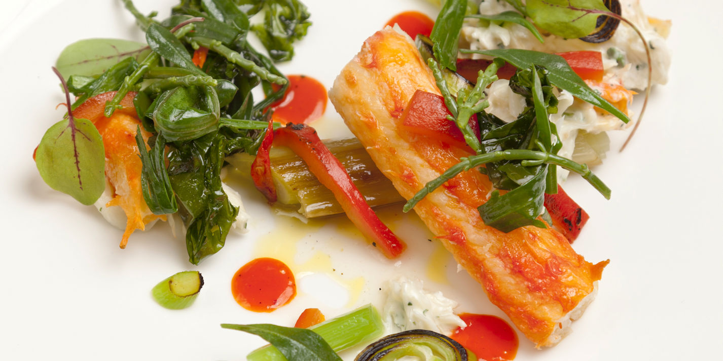 King Crab and Leek Recipe - Great British Chefs