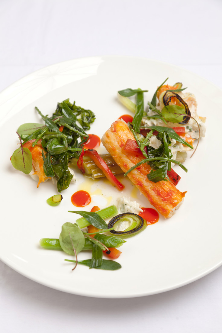 King Crab and Leek Recipe - Great British Chefs