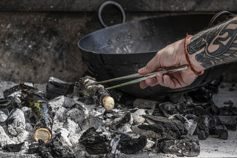 Cooking with fire: 4 tips from Andrew Clarke