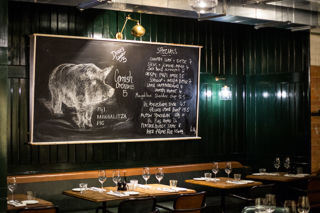 Pitt Cue and its mangalitza pigs