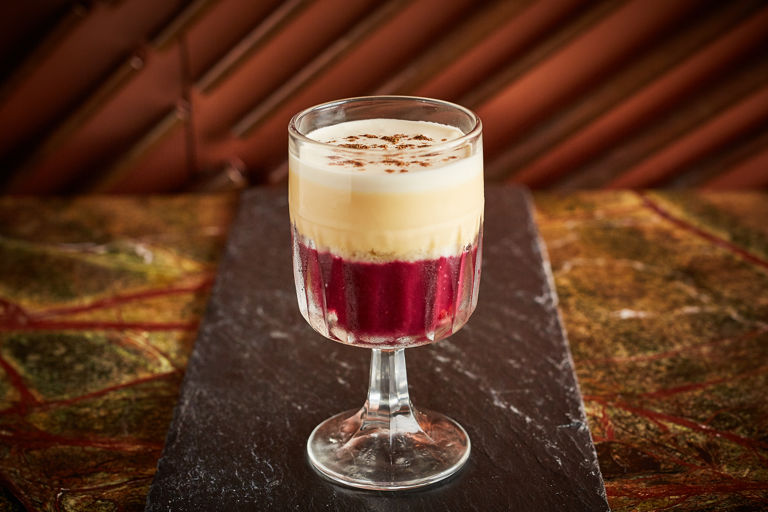 Mulled wine trifle