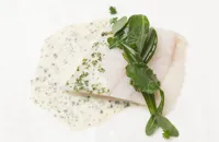 Brill with Fish Fumet and Sea Herbs
