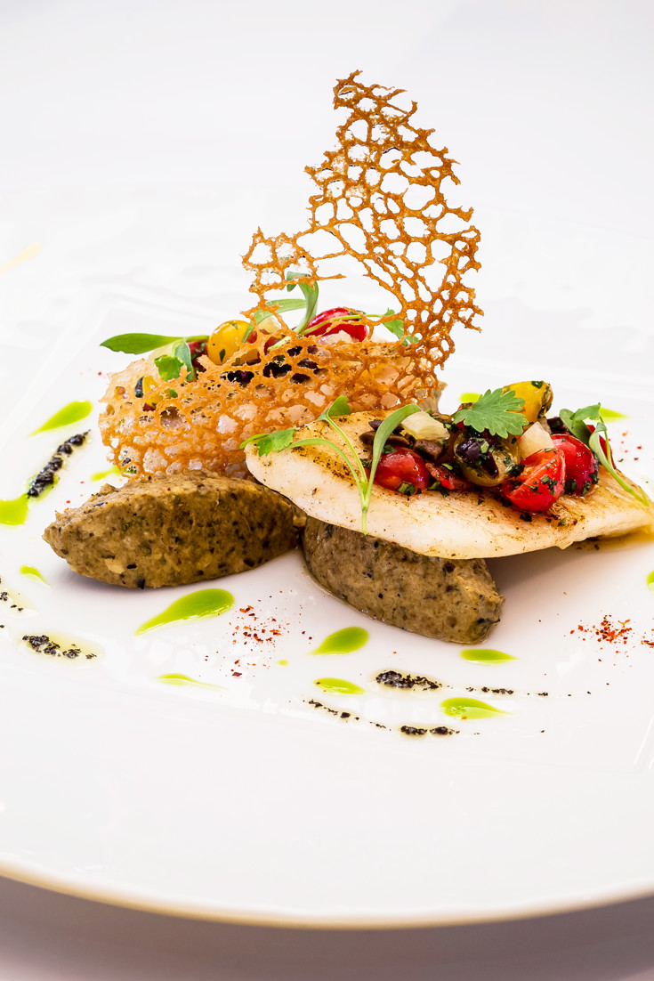John Dory with Aubergine Caviar Recipe Great British Chefs