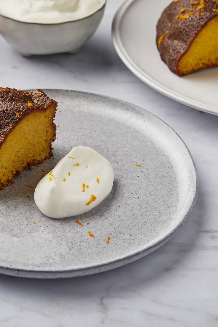 Polenta Pound Cake with Cherries - Tim & Victor's Totally Joyous Recipes