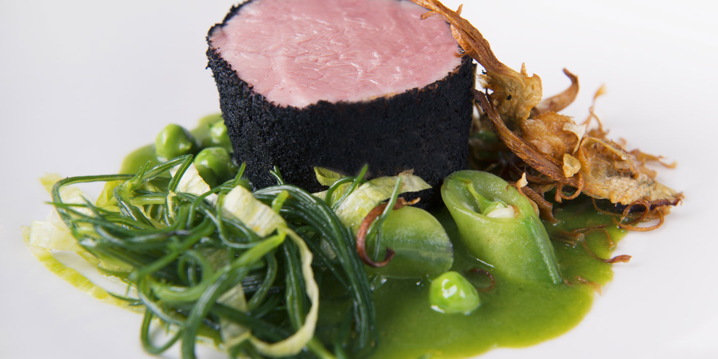 Veal and Vignarola Salad Recipe - Great Italian Chefs