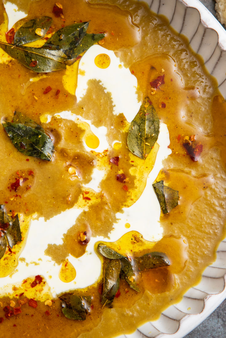 Cauliflower and Garam Masala Soup with Spiced Ghee Recipe Great